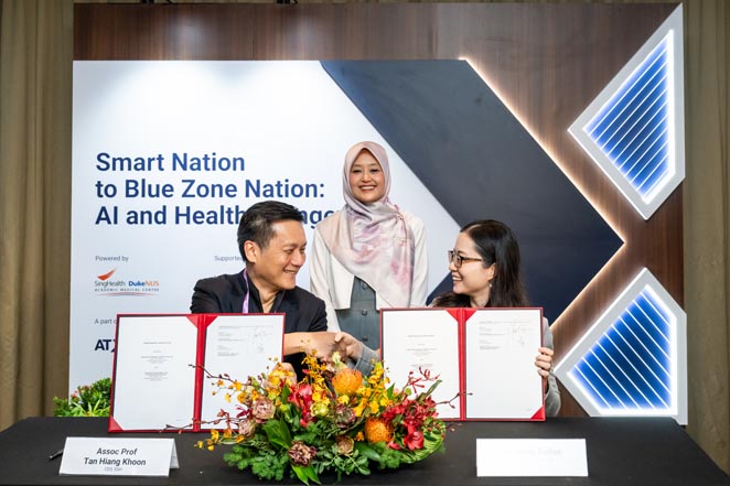 Smart Nation to Blue Zone Nation: AI and Healthy Longevity