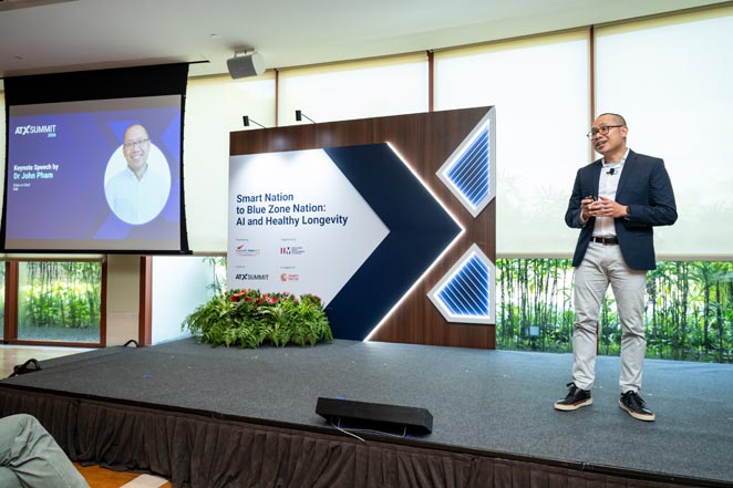 Smart Nation to Blue Zone Nation: AI and Healthy Longevity