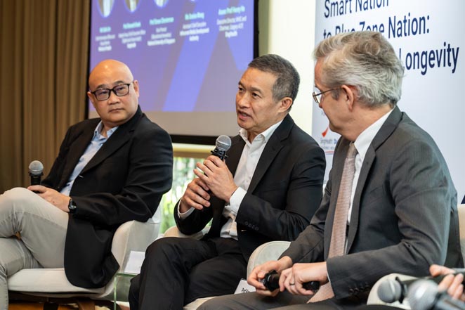 Smart Nation to Blue Zone Nation: AI and Healthy Longevity