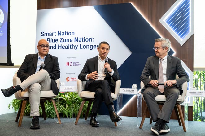 Smart Nation to Blue Zone Nation: AI and Healthy Longevity