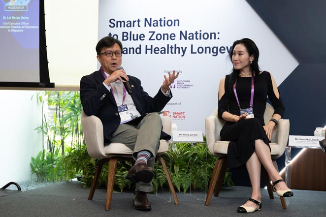 Smart Nation to Blue Zone Nation: AI and Healthy Longevity